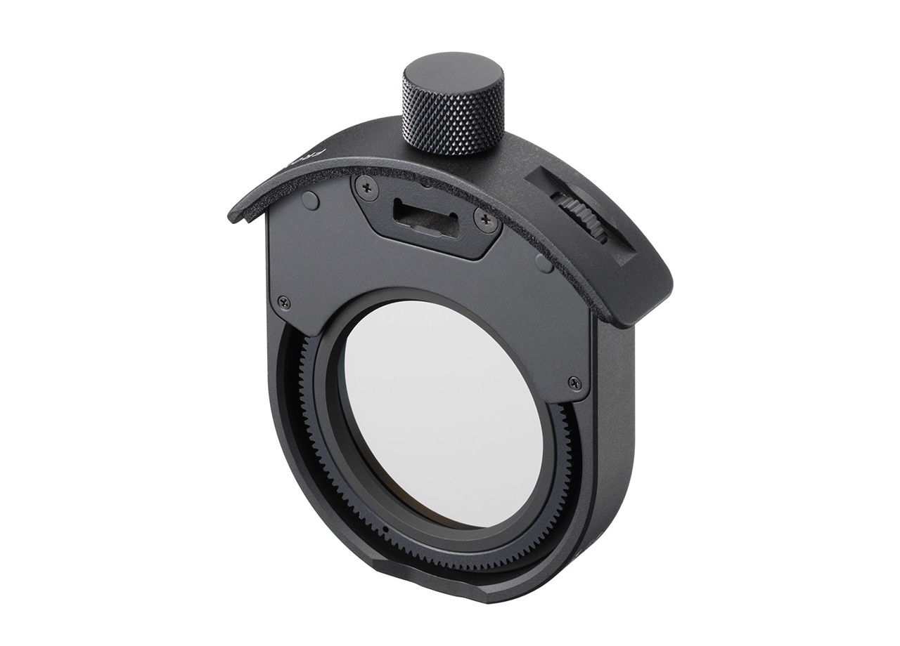 Filterschublade mit Zirkularpolfilter RCP-11 Filter